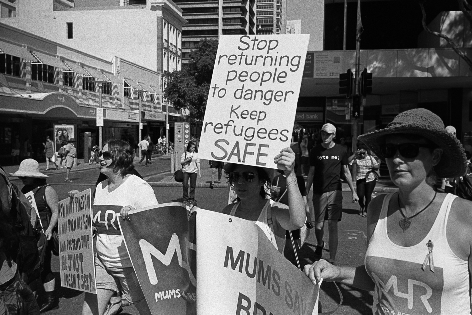  Rallies in Brisbane CBD. 