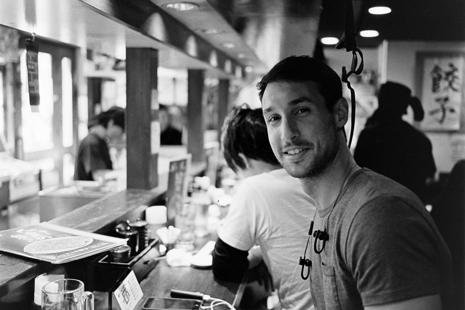  Tomer, an Israeli from Tel Aviv, who I chatted to while eating at Chao Chao Gyoza, Kyoto. 