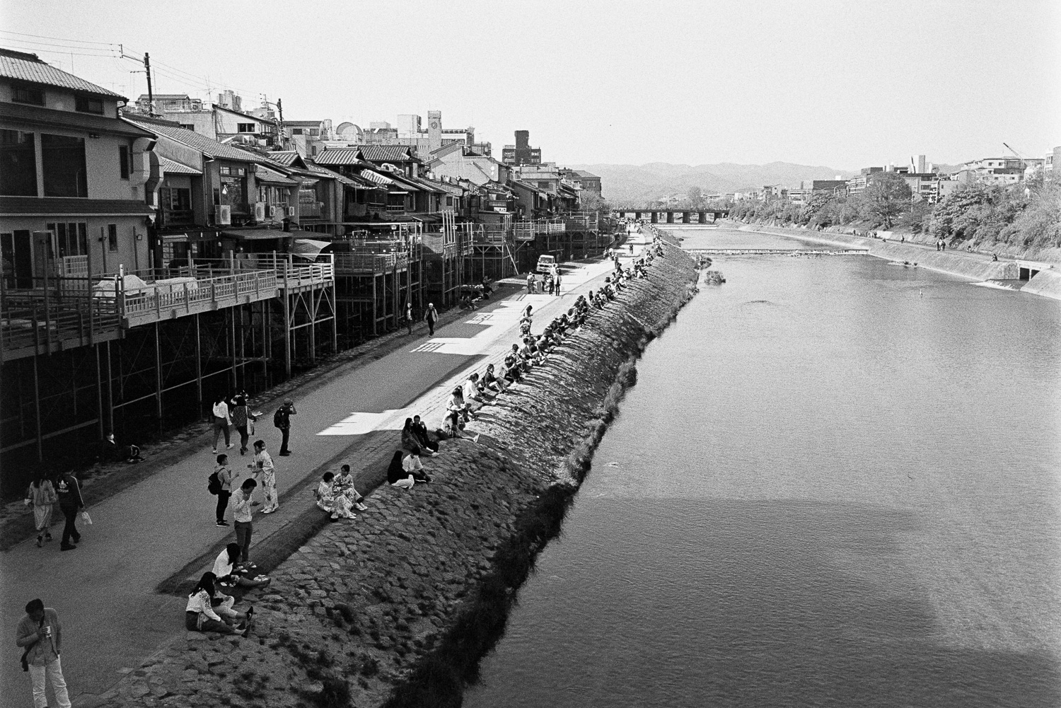  The Kamo River. Beautiful place to chill. 