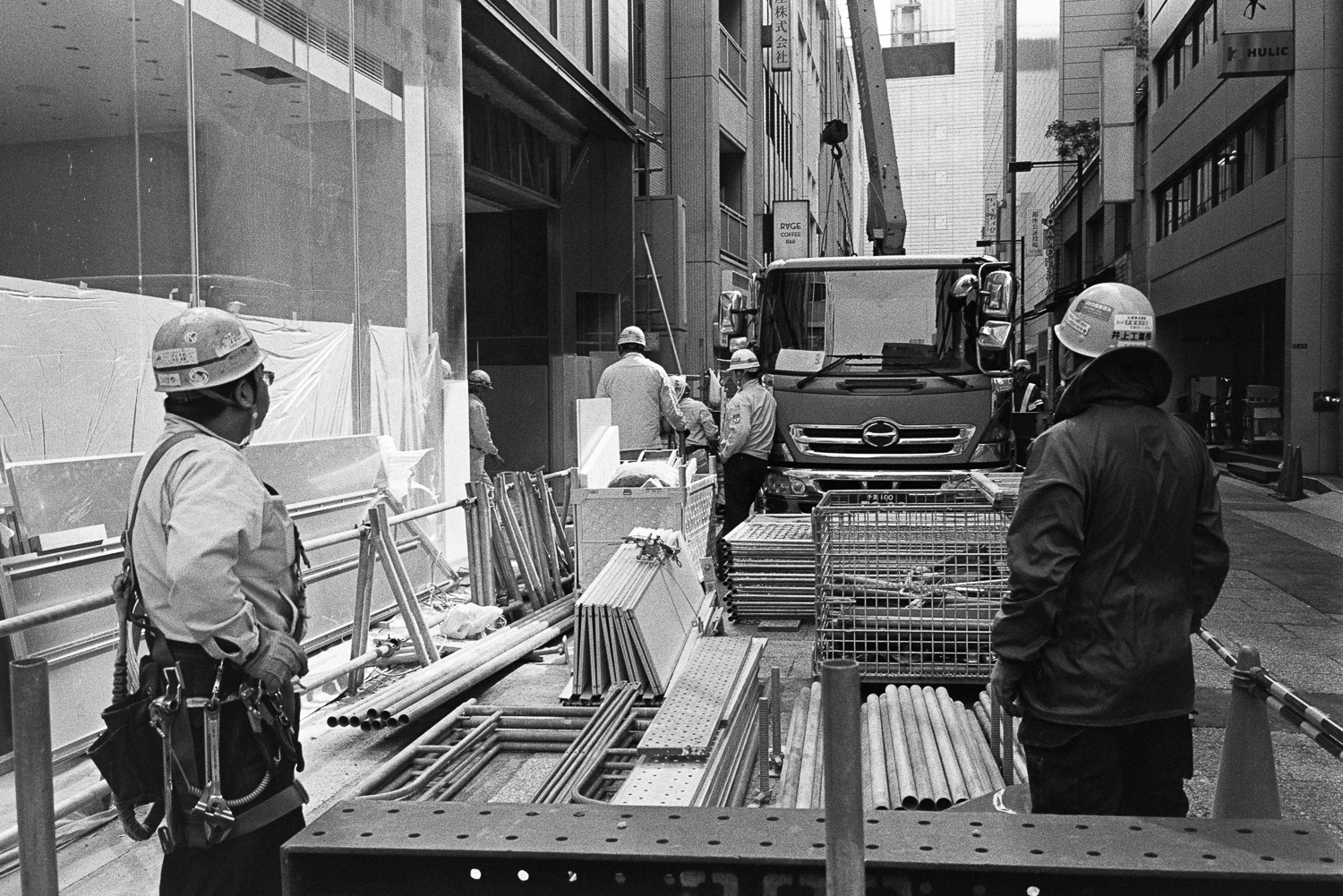 Construction... construction everywhere.