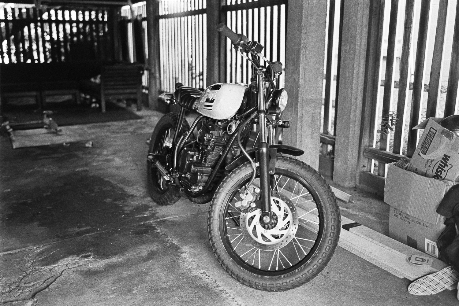 Jeremy's Yamaha.