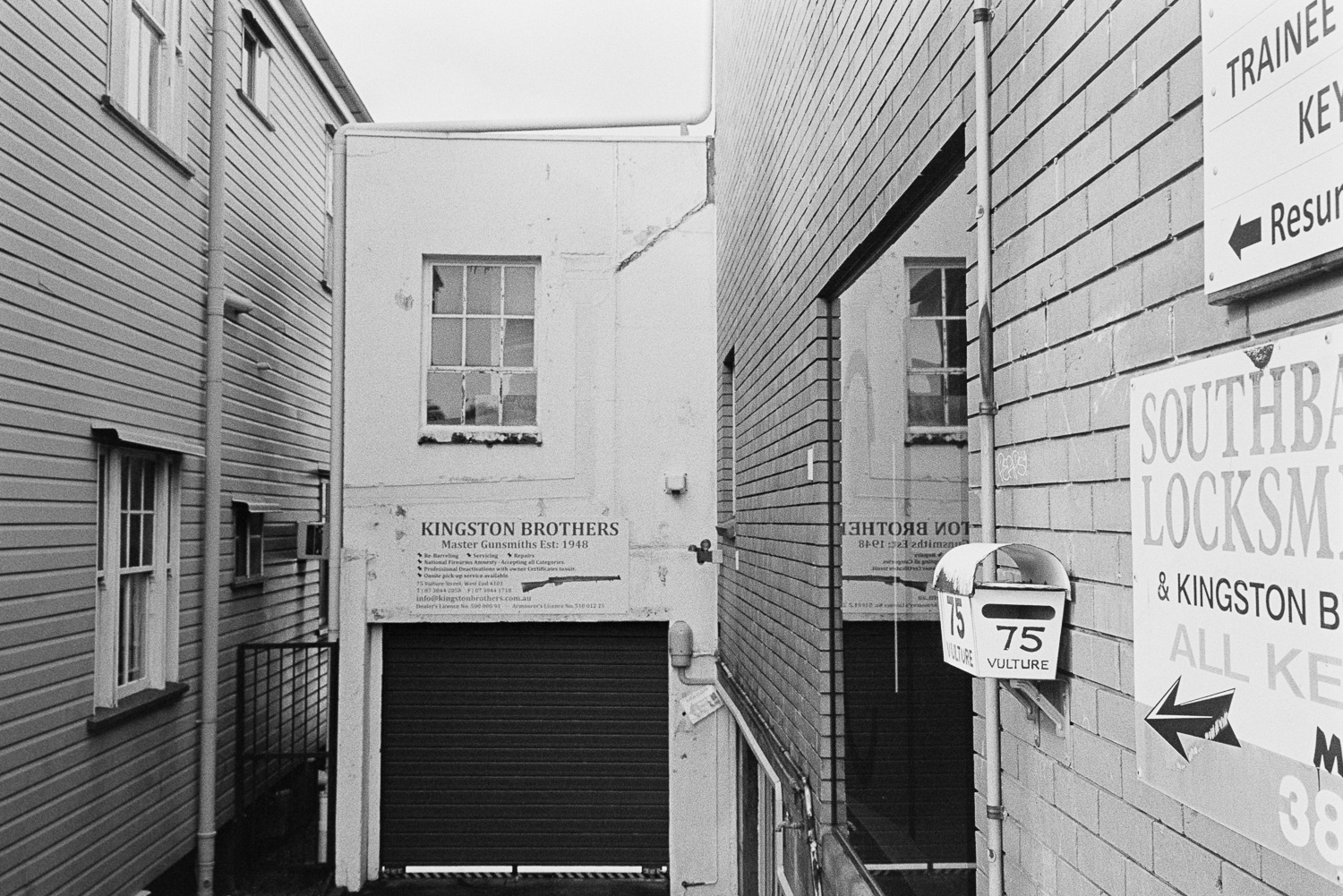 West End alleys.