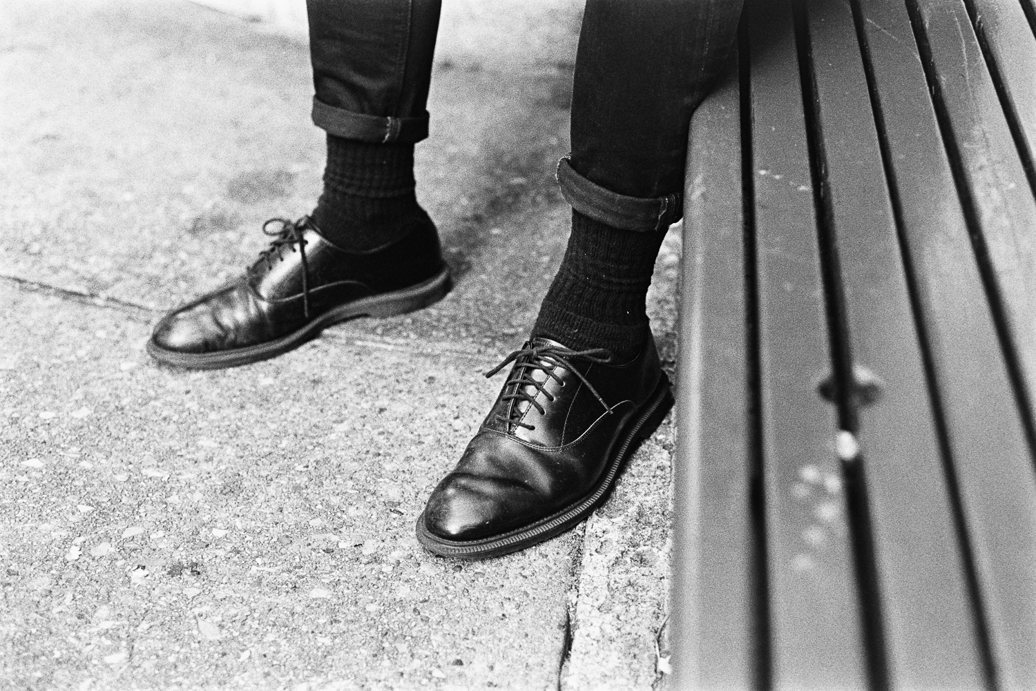 Need a shoe shine.