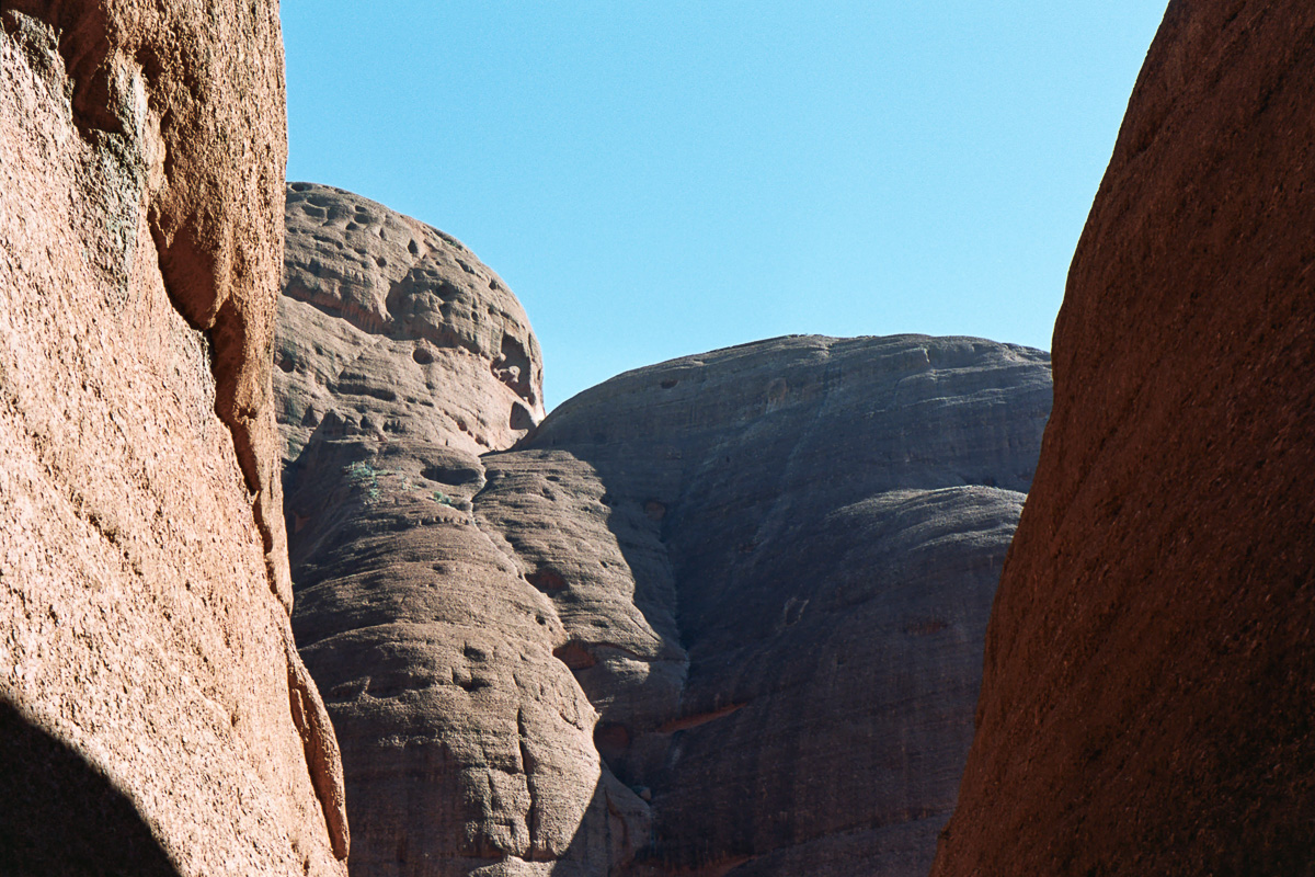 From within The Olgas.