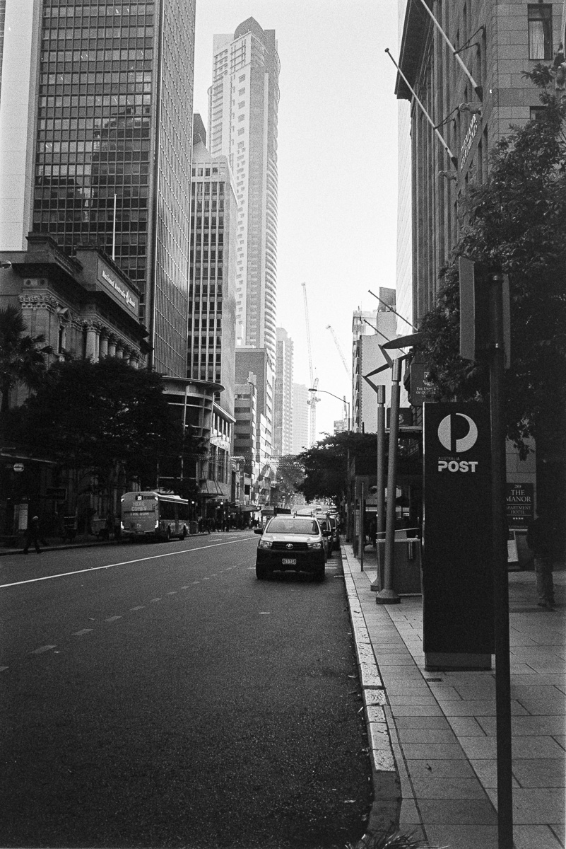  City streets in Brisbane. 