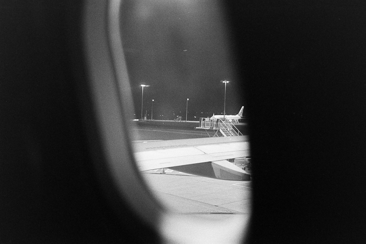  Leaving on a jet plane. 