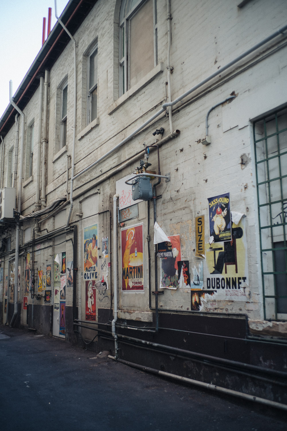  Back streets of Brisbane in colour. 
