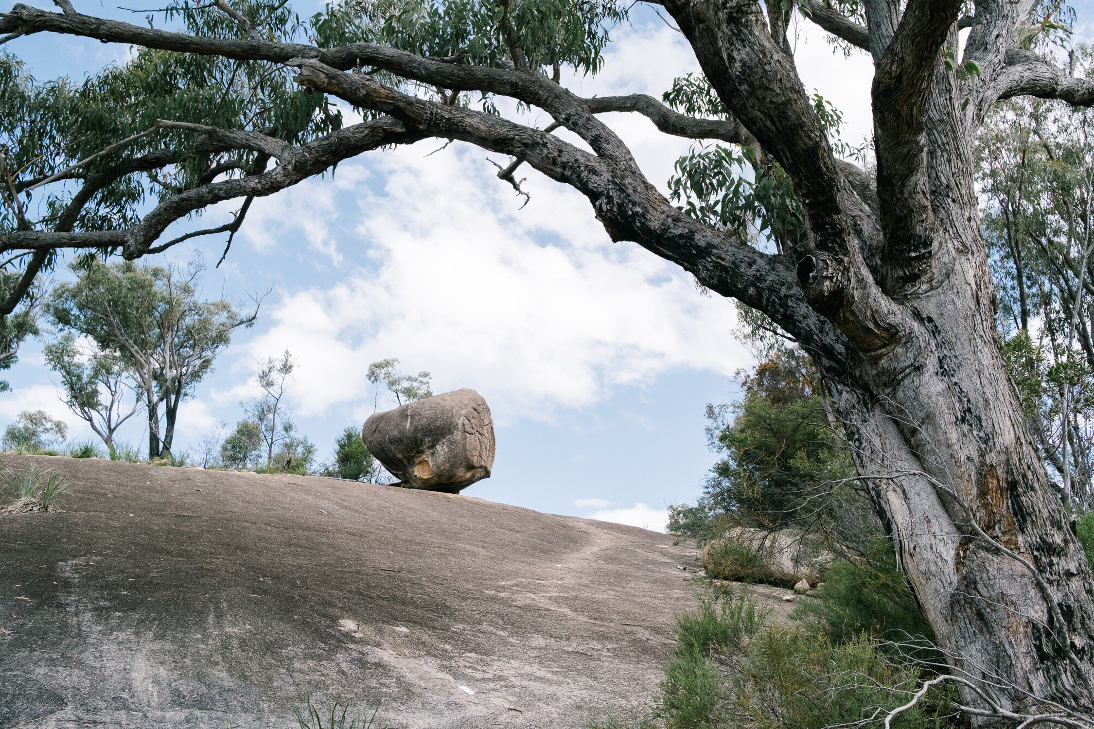  Where the boulders just… hang about and stuff. 