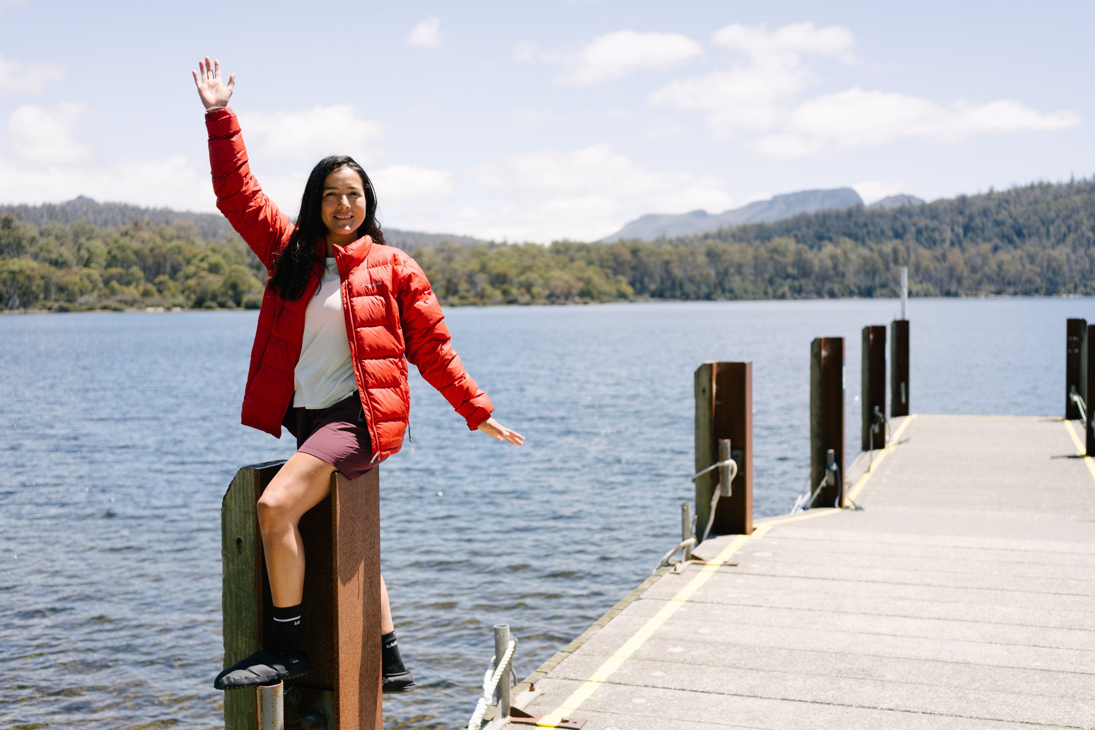 Alma on the Jetty