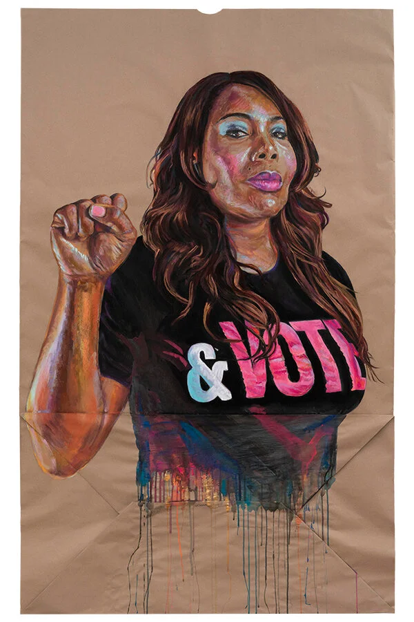 Paper Bag Test: Ebony (11x17)