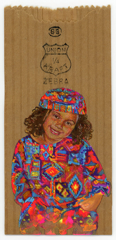 Paper Bag Test: At Age Four (2.5"x5")