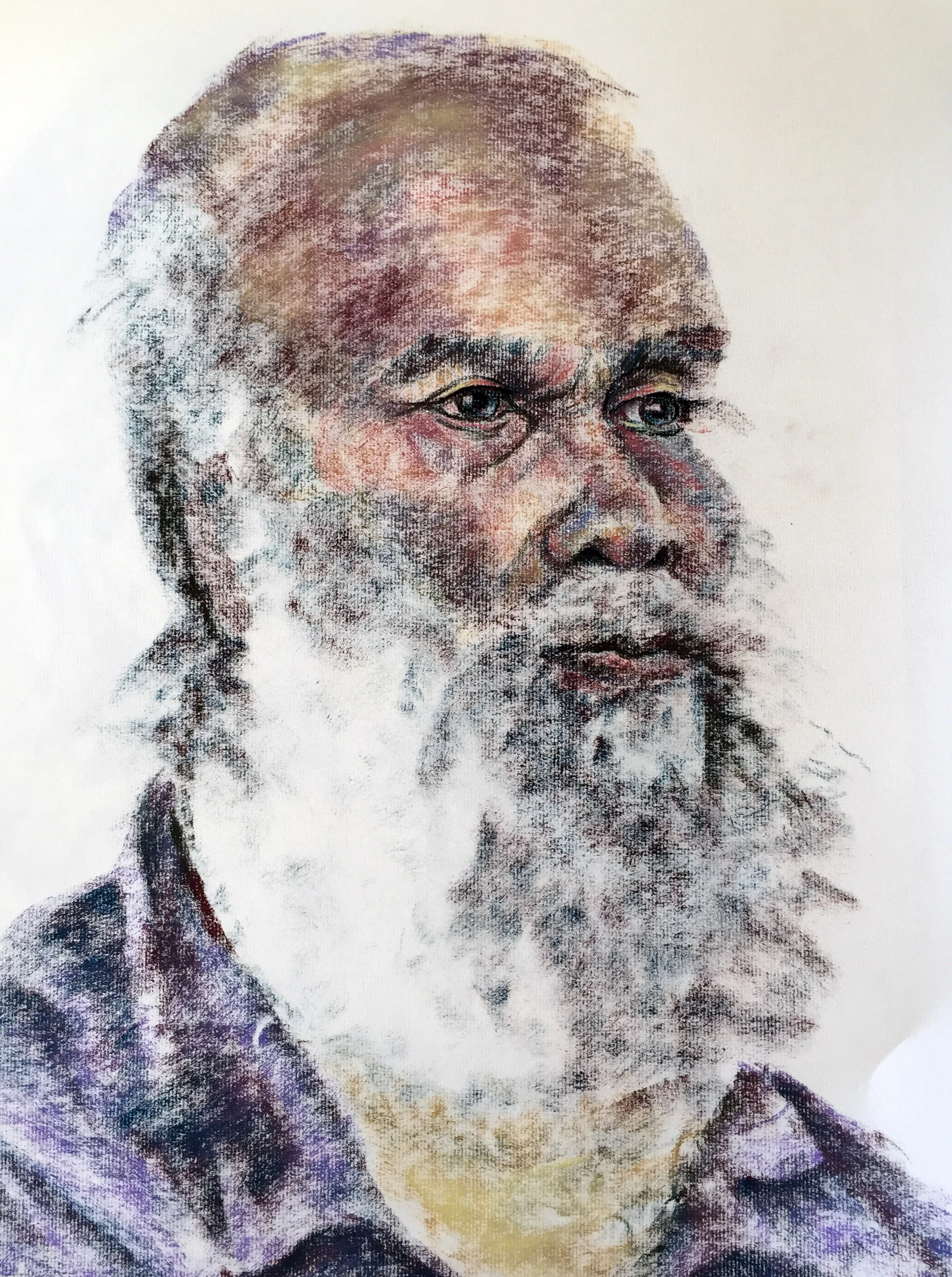  Pastel on Strathmore Paper 18 x 24 in 