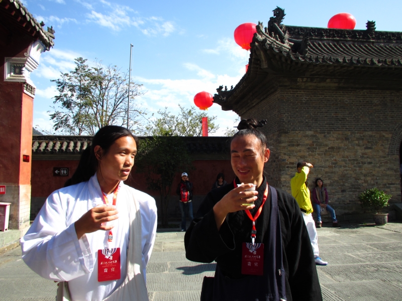 Instructor Lee with Master Zhou Xuan Yun
