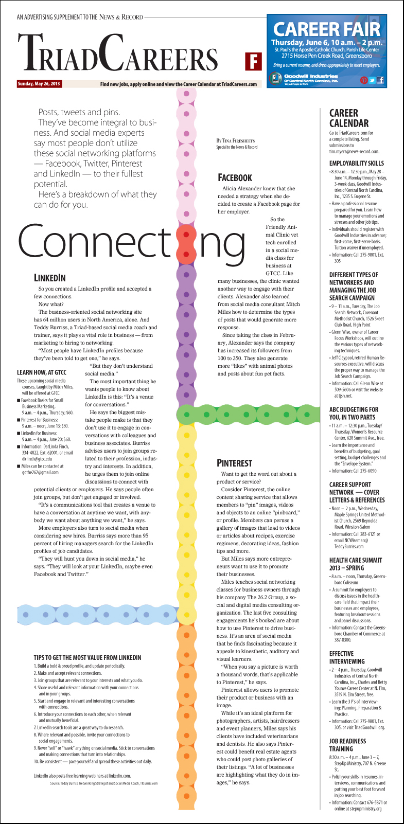 Staying connecting to people is essential in today's workplace. There are right, and wrong, ways to use the tools.