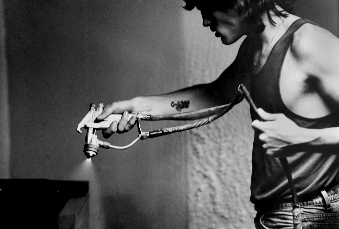 Another image from the essay on woodworkers.