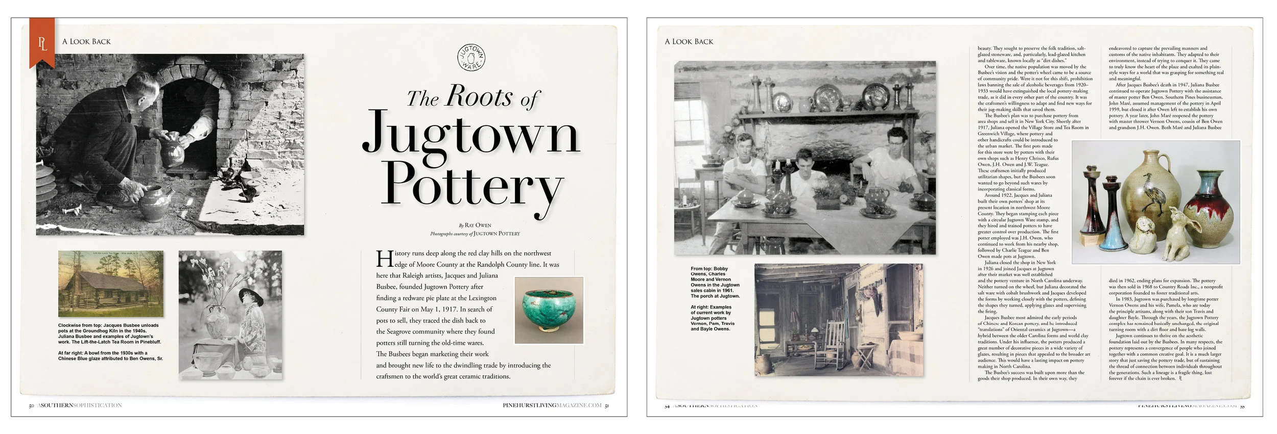 The monthly feature “A Look Back” is a deep dive into a historic aspect of life in Moore County, NC. A well-known pottery business, whcih started in the early 1900’s, was September’s offering. I was given several photos from years past, but wanted a…