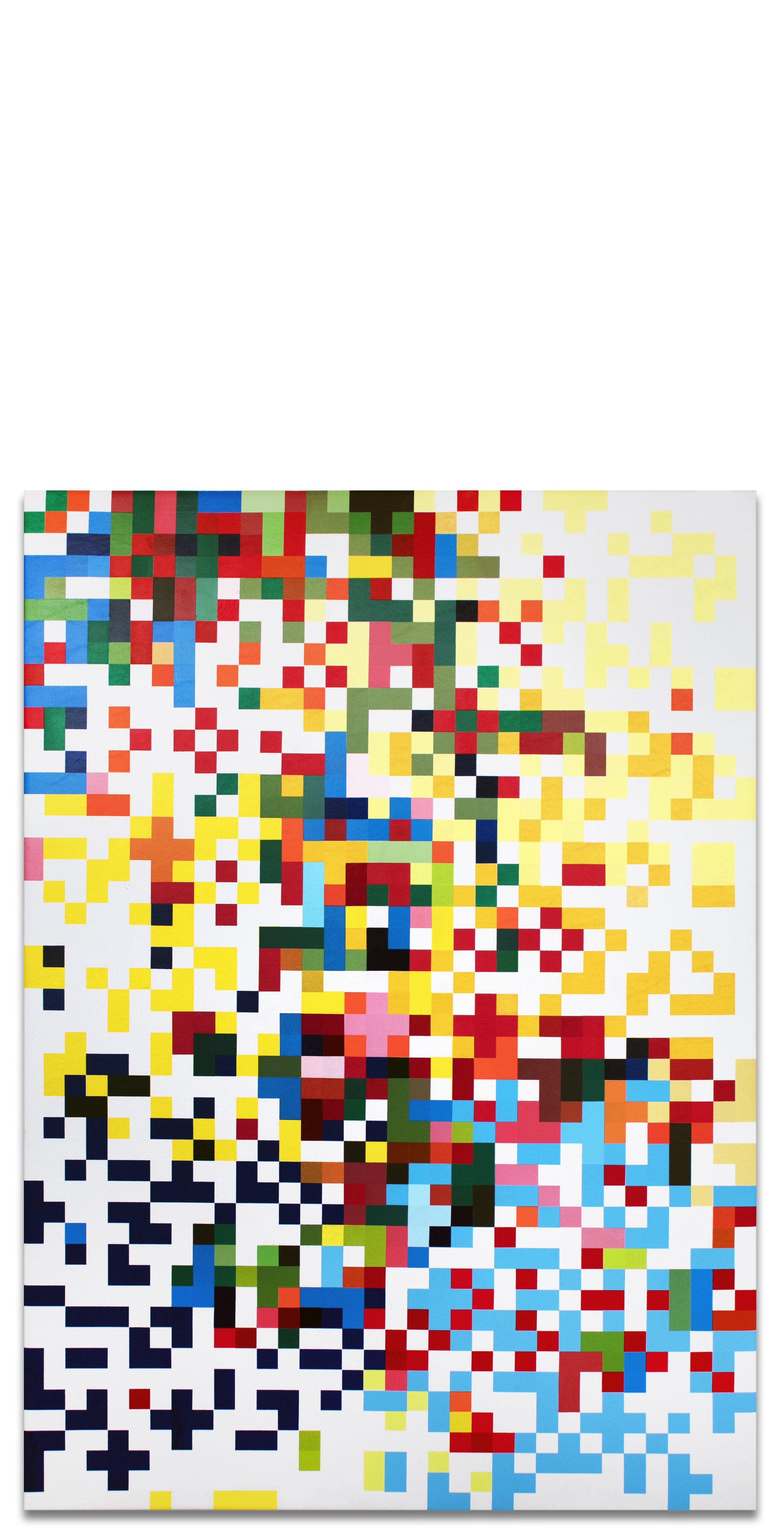      Digital Scramble 4   48" x 34"   