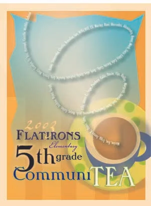 illustration for an invitation to a teacher appreciation tea