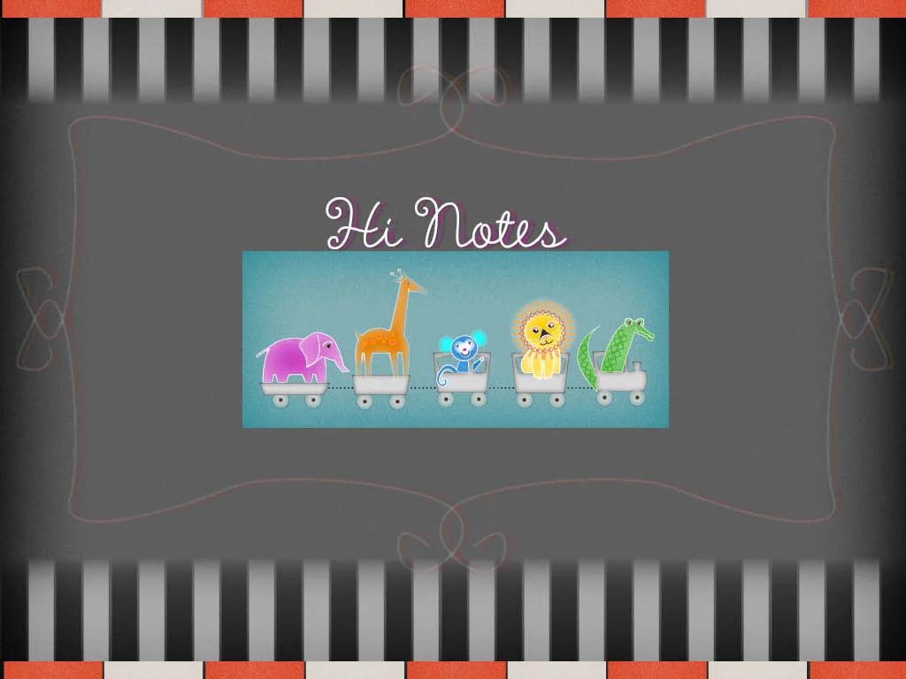 Illustration for children's music app