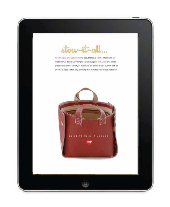 See every side of a product with a quick swipe on the screen.