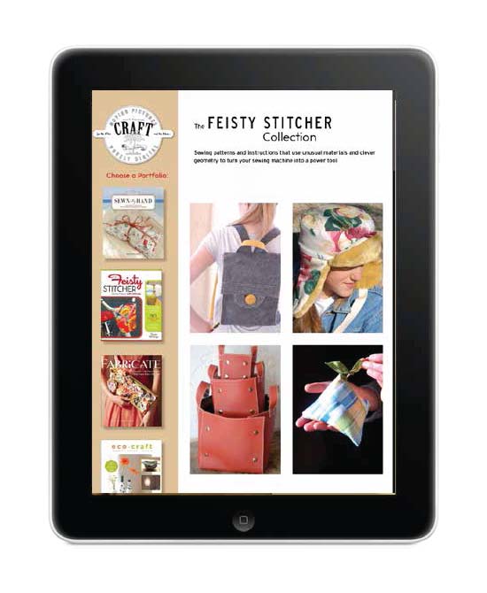 The iPad app allows for a whole new way to distribute content with greater interactivity and flexibility than magazines and books.