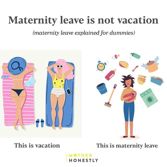 👏🏻🙌🏼👏🏻🙌🏼👏🏻🙌🏼
.
Reposted from @motherhonestly //: ⚡️Repeat after me: Maternity leave is not a vacation. When a woman returns to work after baby, she is not returning from a vacation. She is returning from breastfeeding or formula feeding a