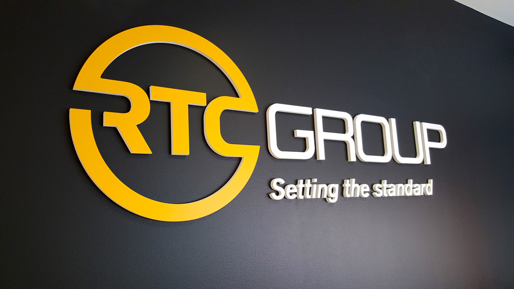 RTC Group 3D letters