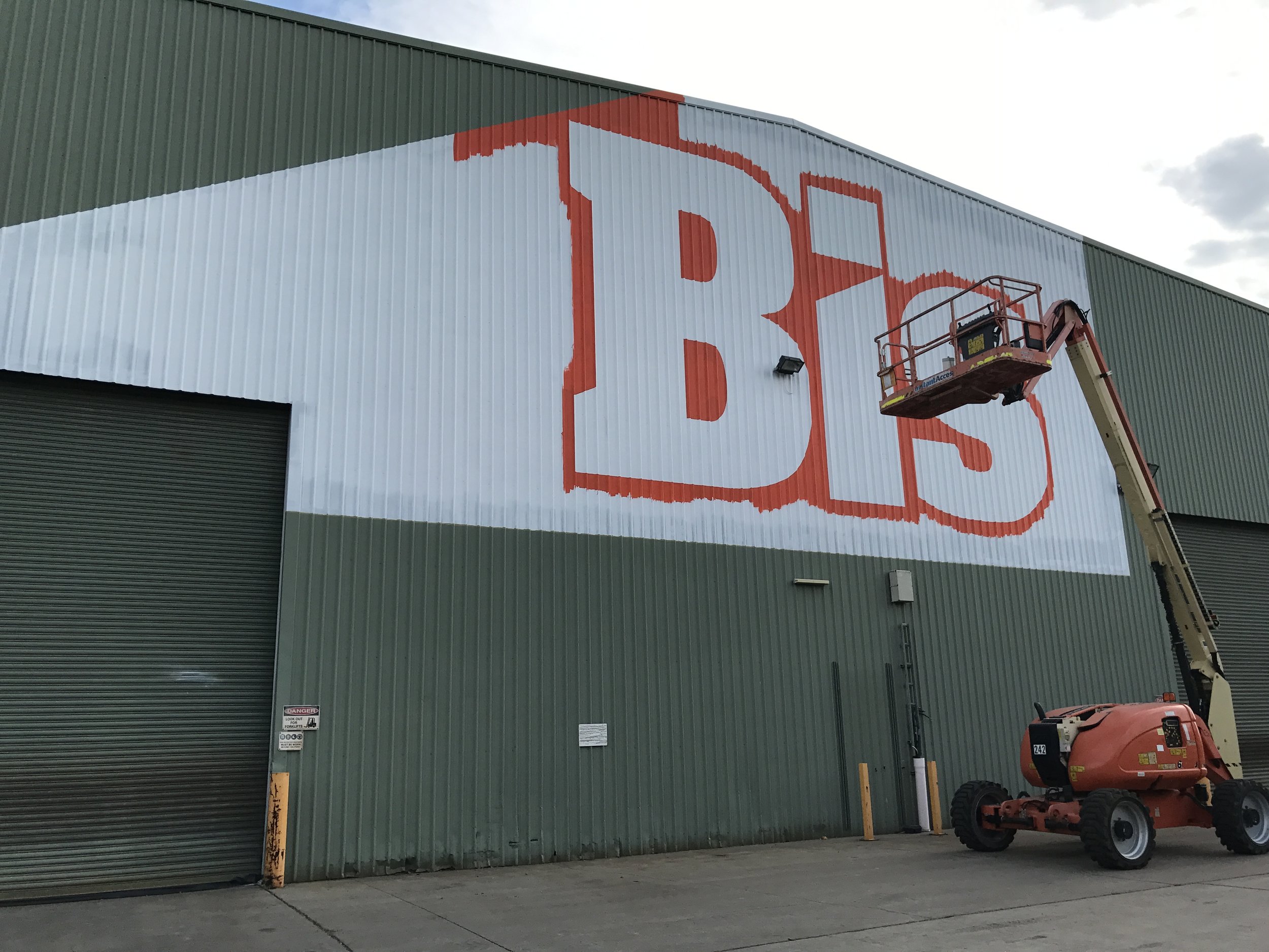think graphic communication  Bis signs hand painted.JPG
