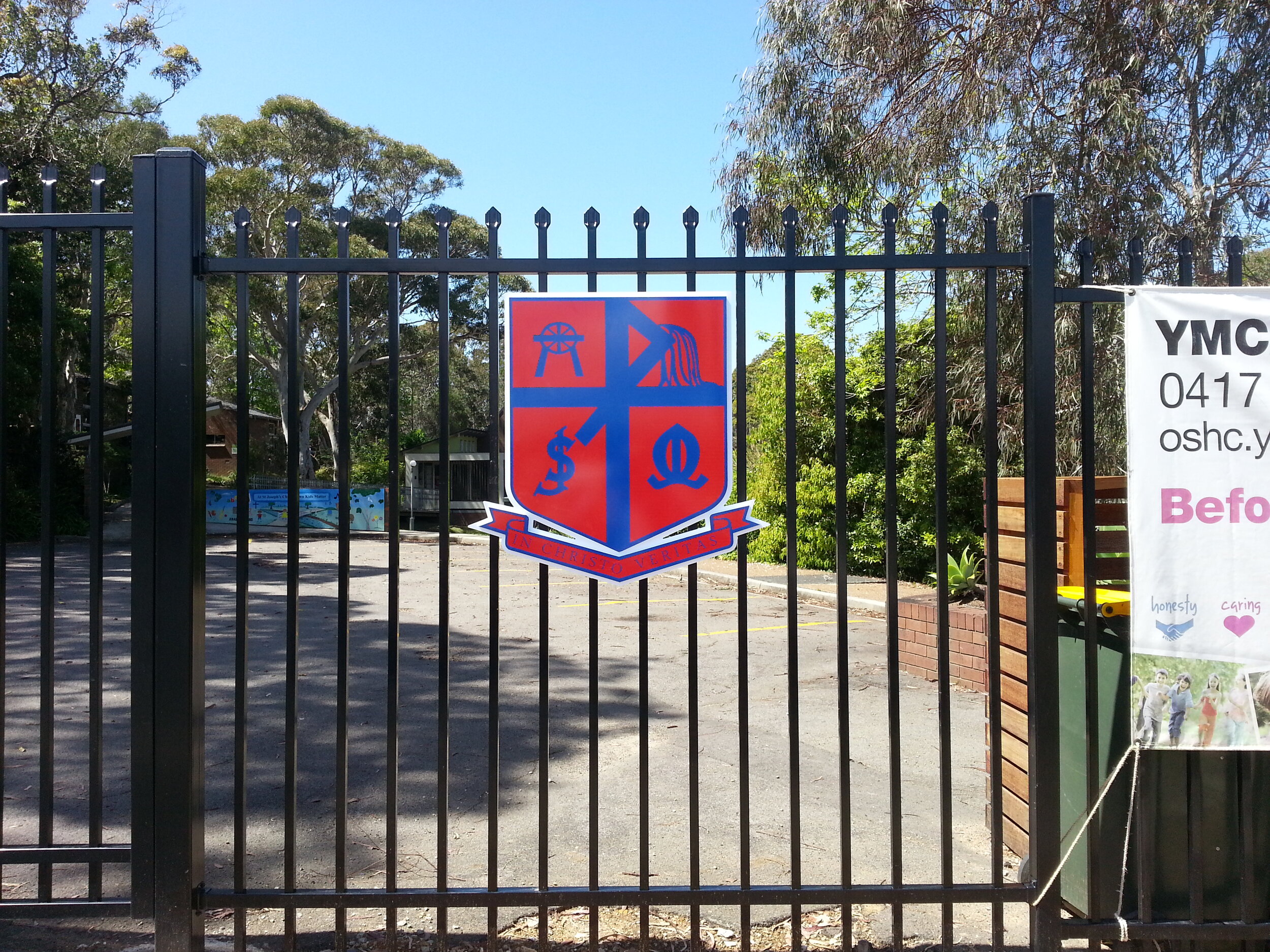 st Josephs school front gate 3d sign.jpg