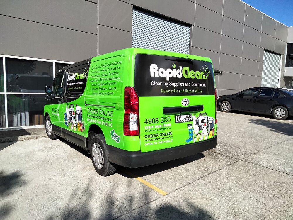 rapid clean hiace vehicle wrap_side TGC.jpg