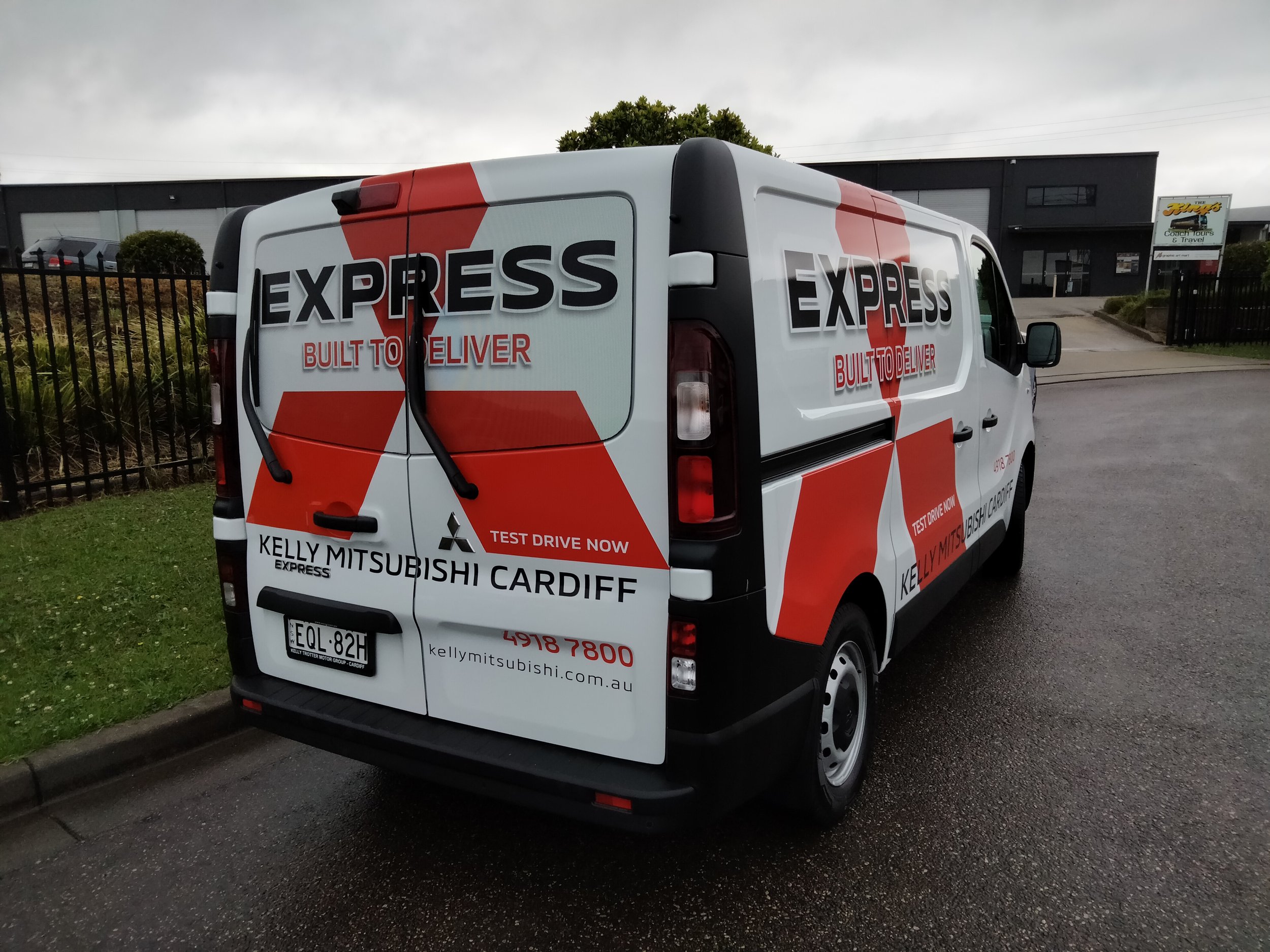 kelly mitsubishi cardigg express van wrap TGC back.jpg