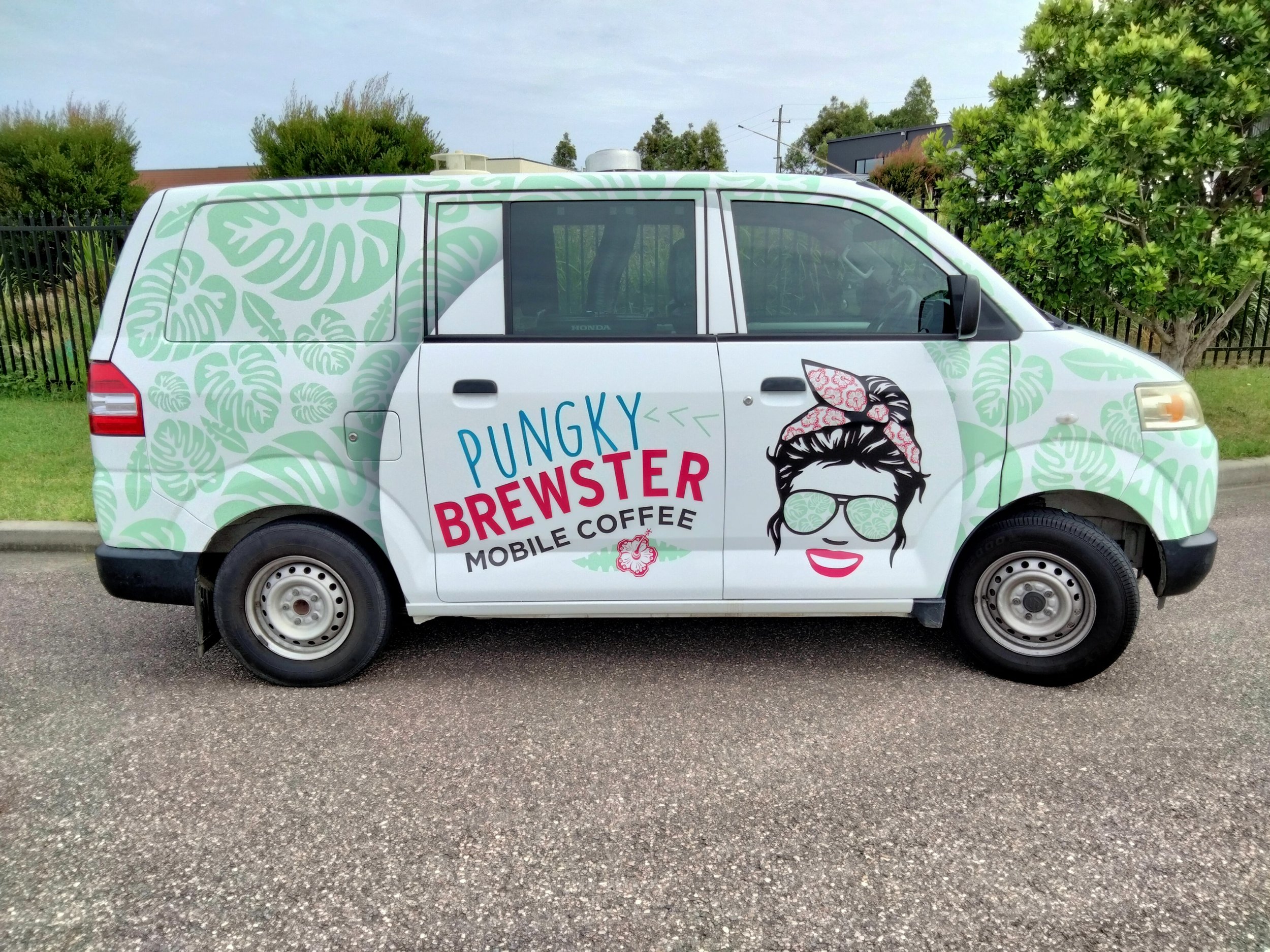 pungky brewster van wrap