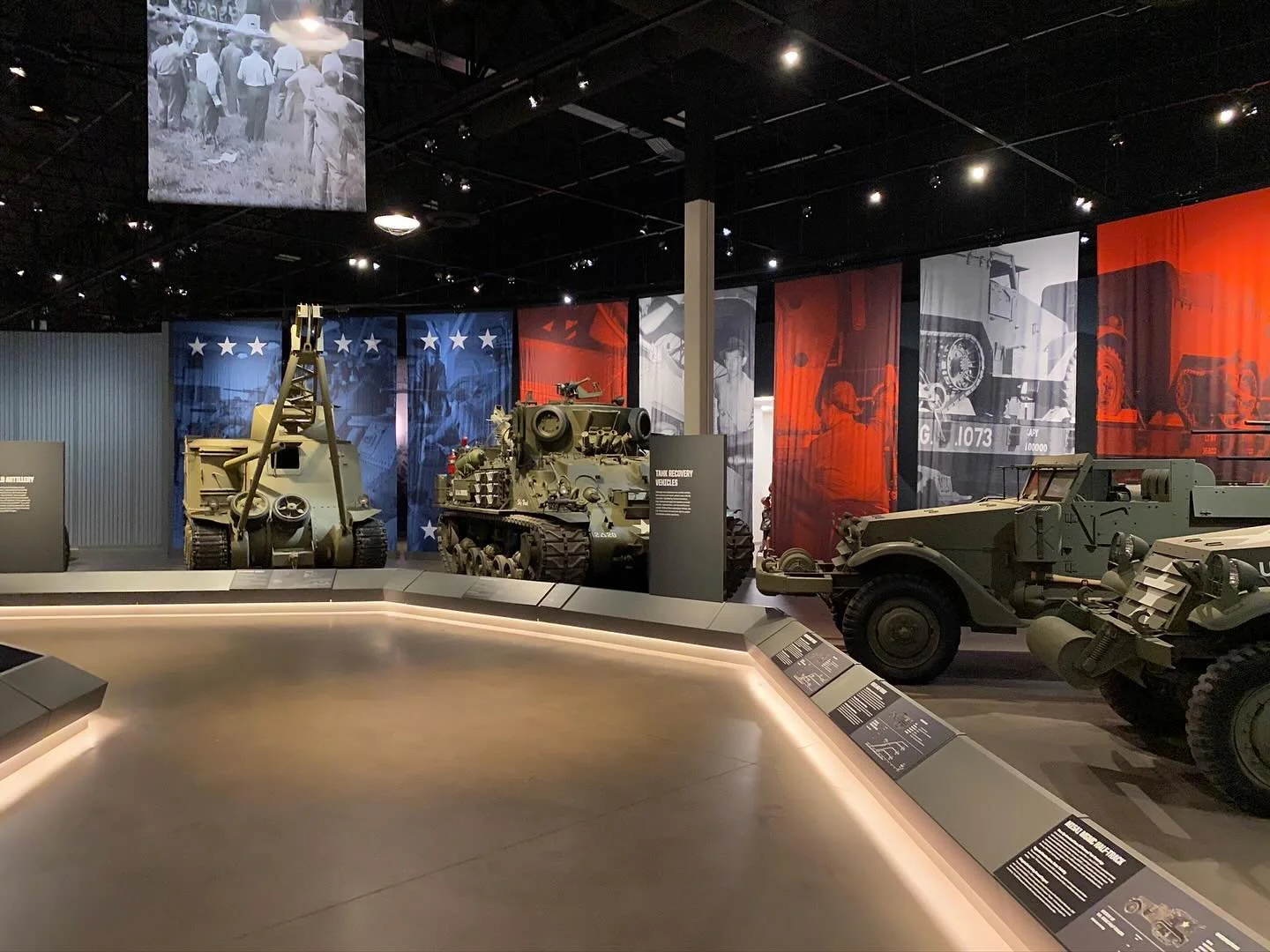 This project dates before covid times. A museum dedicated to one persons personal collection of war memorabilia. Turned out amazing.

#military #museum #graphics #producer