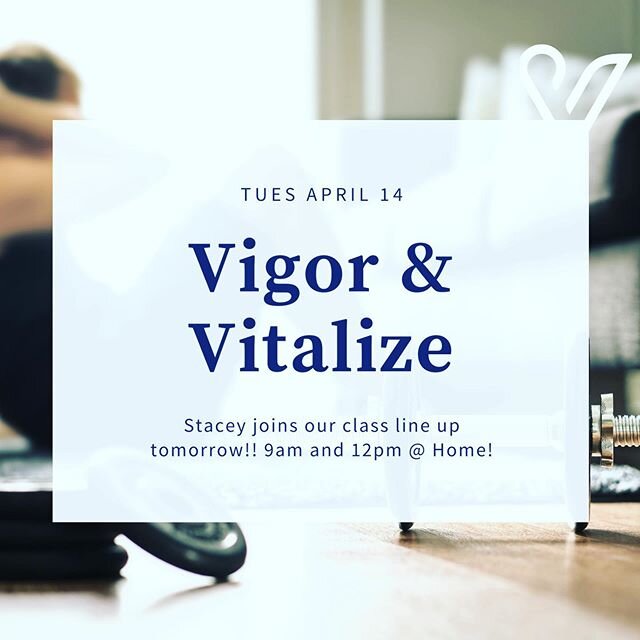 🤍🔆 Tomorrow 4/14 Stacey is bringing the heat 🔆🤍 9am and 12pm! Don&rsquo;t forget Annie is also back at 4pm with a VIGOR workout for your core!! Book at pilatesv.com (link in profile too)

#onlinepilates #stayhome #homefitness #bevibrant #pilates 