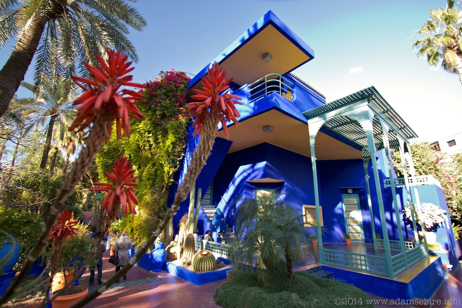 Yves Saint Laurent's Moroccan garden and house