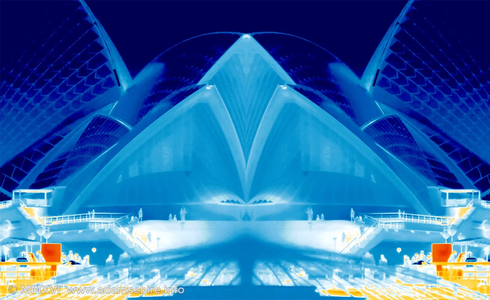 Thermographic thermal imaging art — Adam Sébire