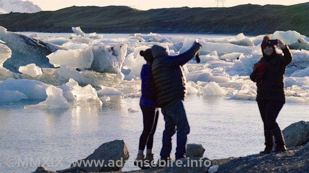 Tourist selfies at Jokulsarlon, Iceland.jpg