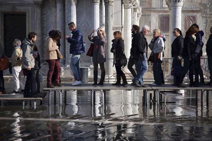 Venice St Marks Acqua Alta