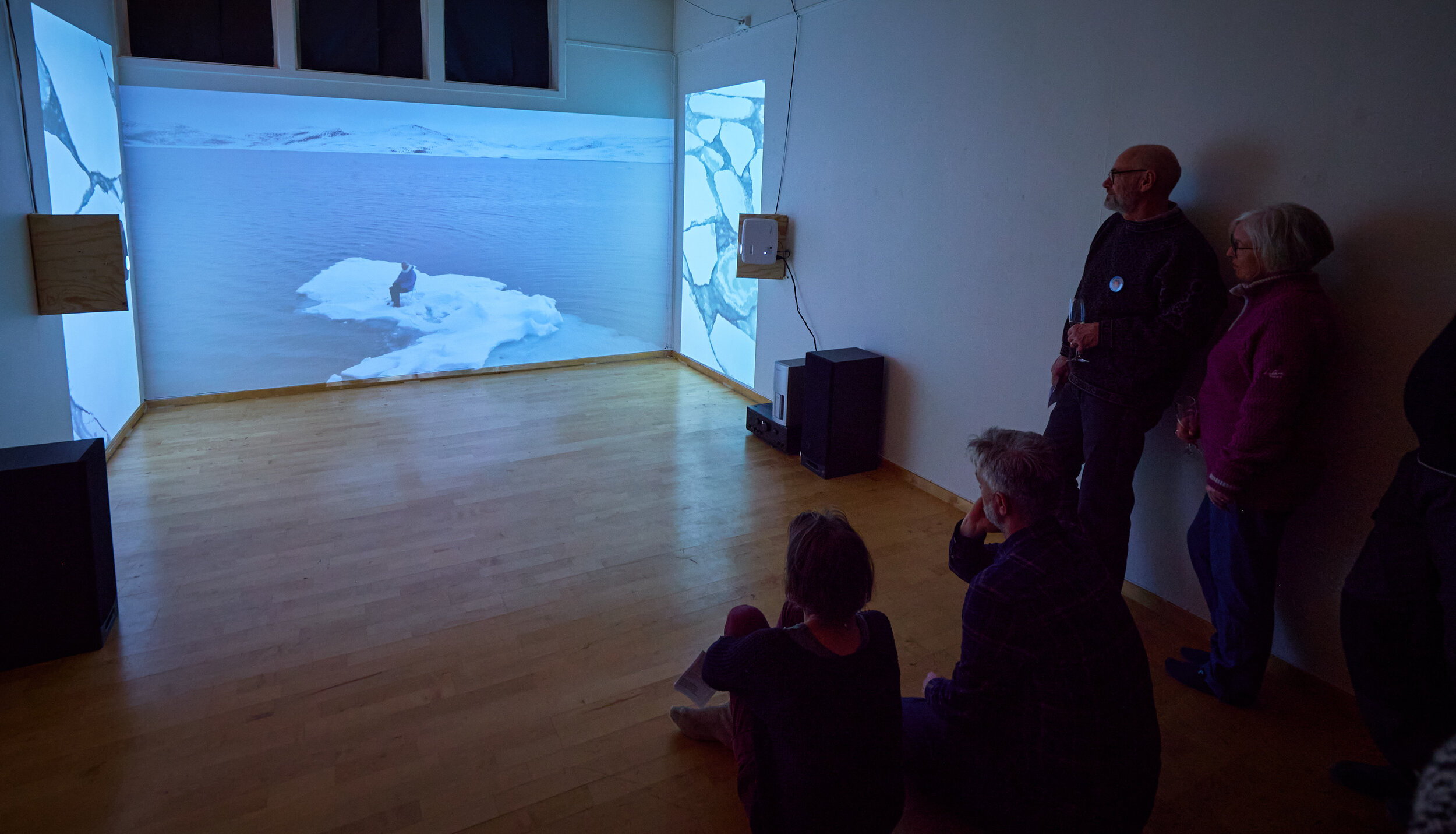 AnthropoScene IV: Adrift(ΔAsea-ice) exhibition at Galleri Svalbard