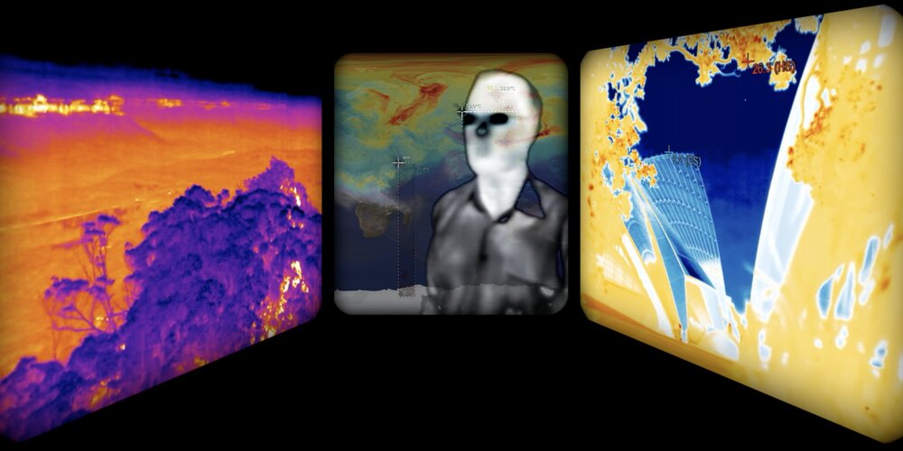 Thermal camera artworks