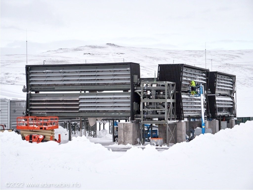 Orca carbon capture and storage CCS, Iceland