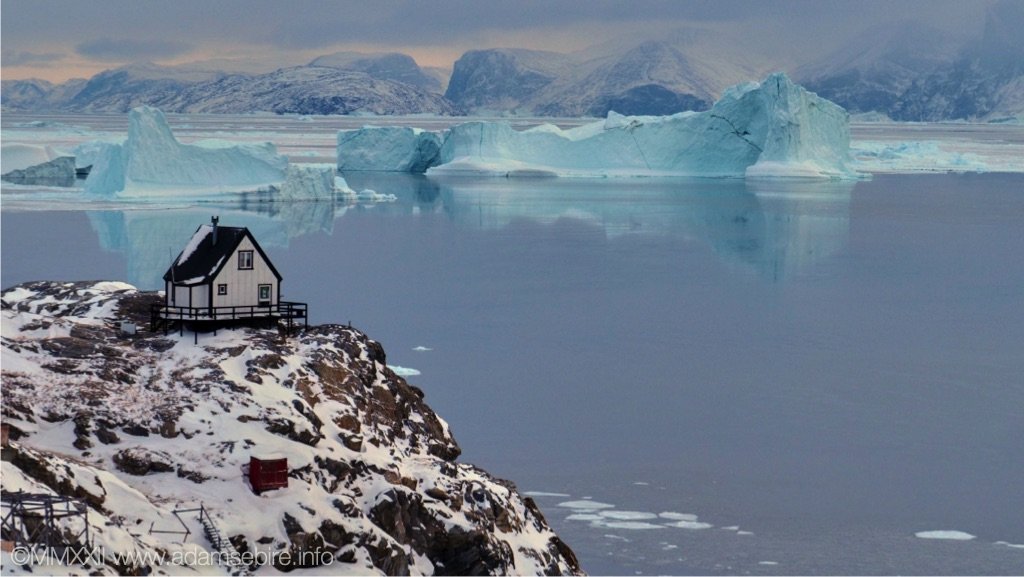 White house and icebergs, Greenland.jpg