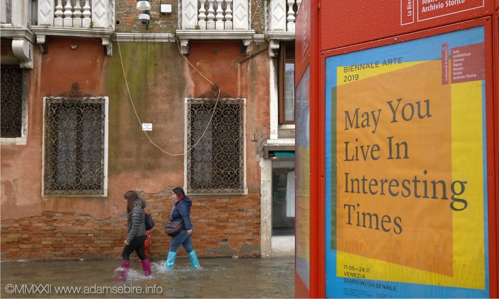 May you live in interesting times, Venice.jpg
