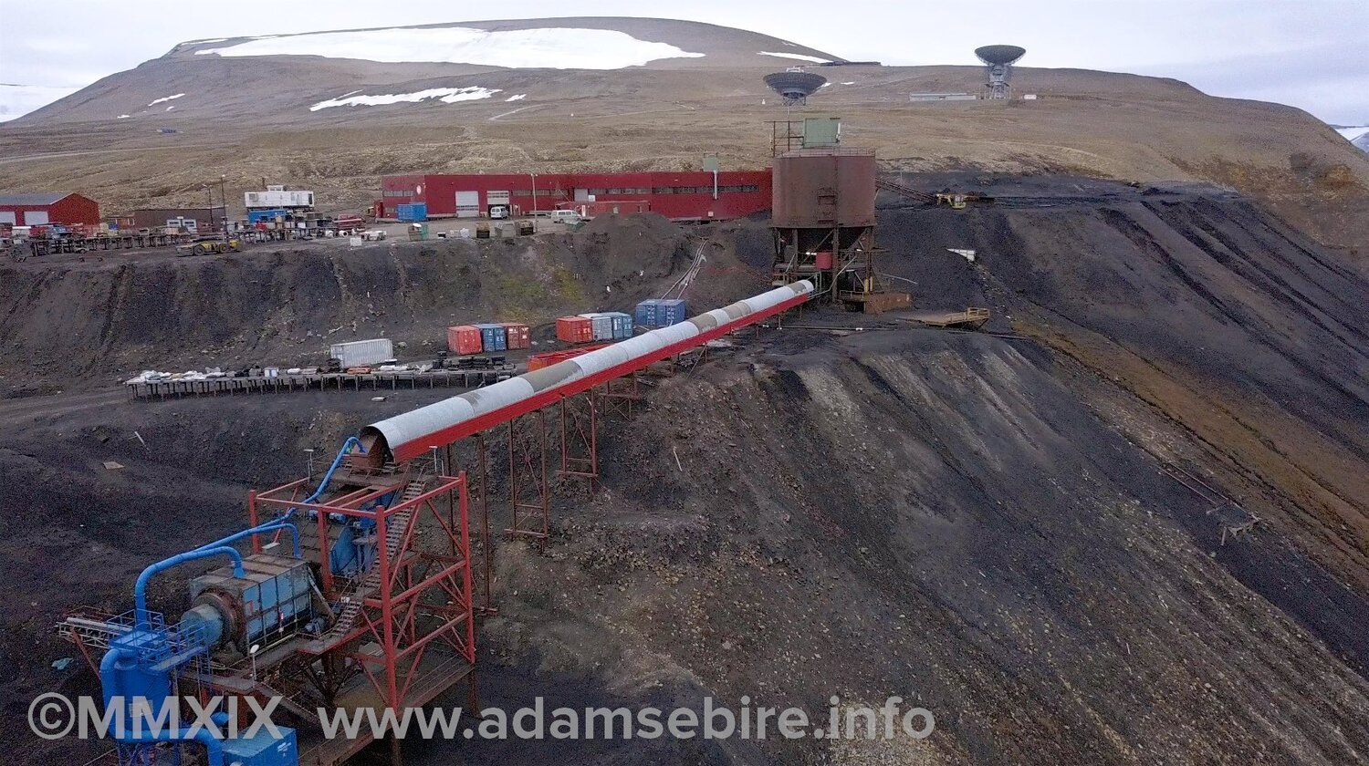 Gruve 7, last remaining coal mine in Svalbard Norway.jpg