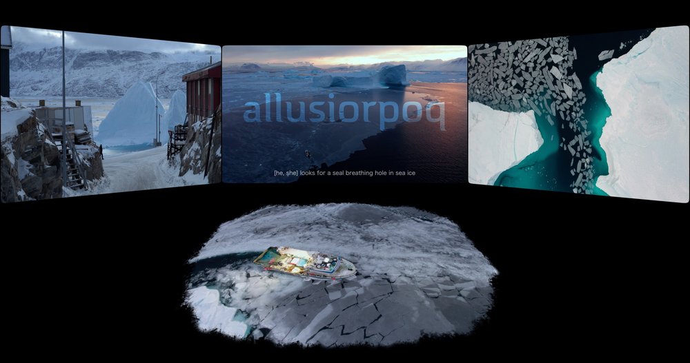Visual art, Arctic sea ice and icebergs.jpg