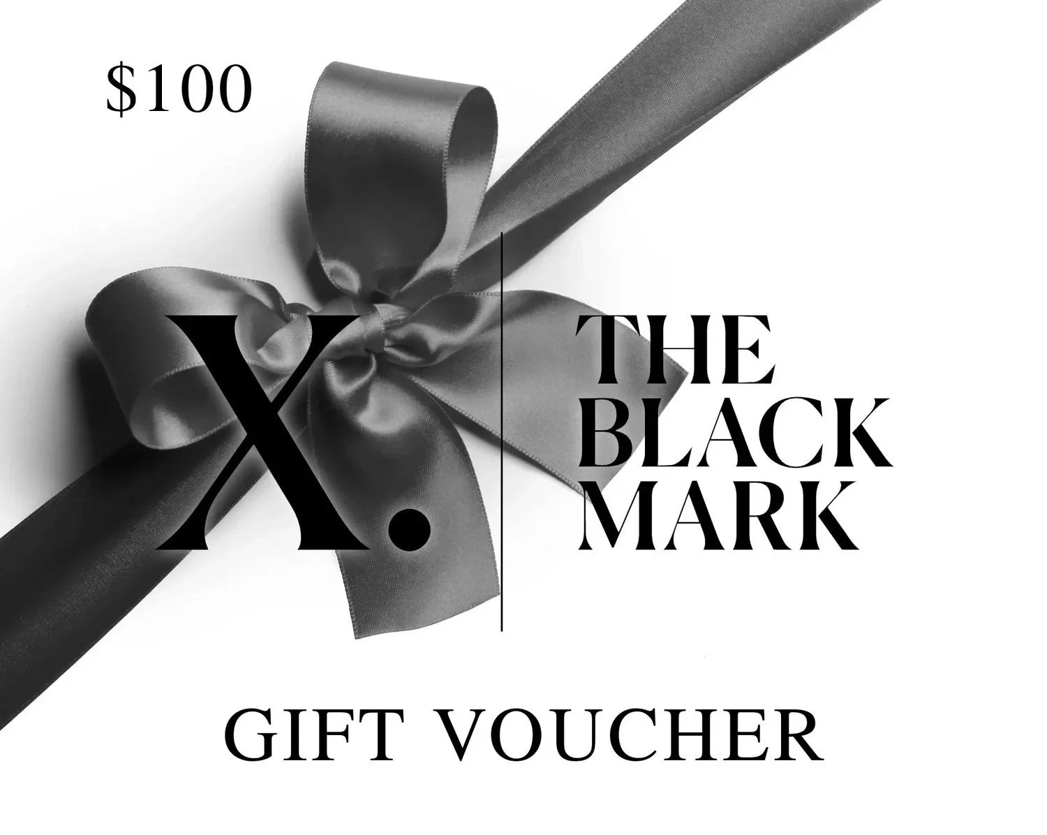 The Black Mark Tattoo Gift Voucher - $100