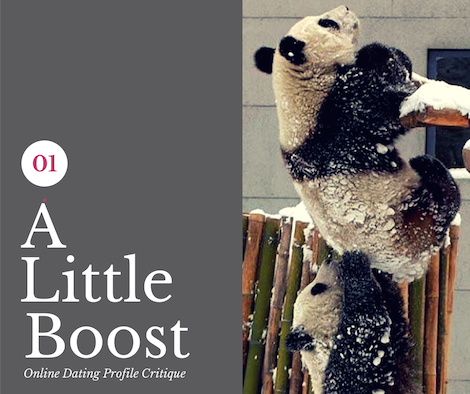 A Little Boost Online Dating Profile Review Package. Online dating profile and photo critique, online dating advice, online dating tips. For the best and most popular (free & paid) Australian dating sites RSVP, eHarmony, OkCupid and OasisActive. eDateMate Australia
