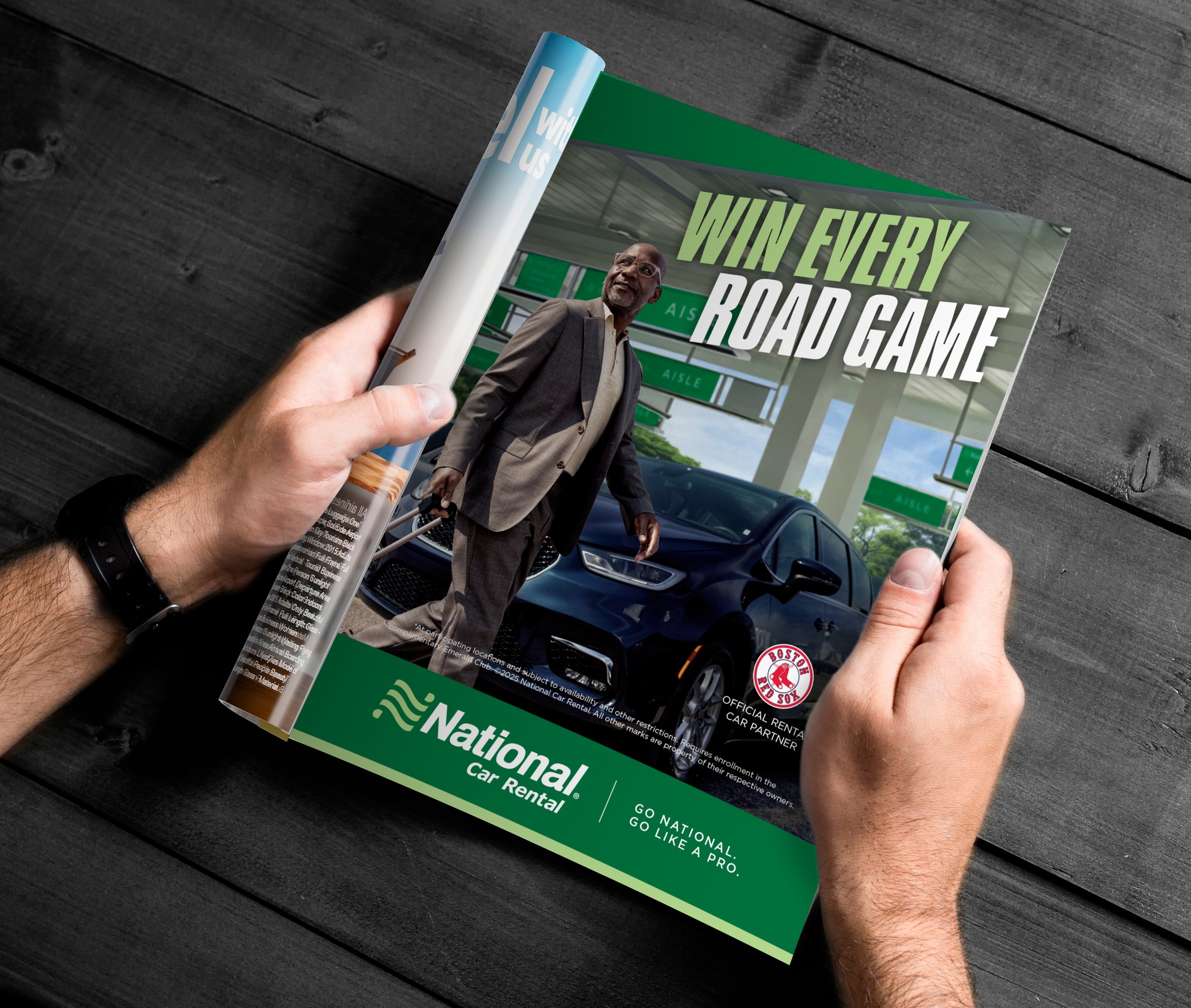 SPRING TRAINING PRINT AD