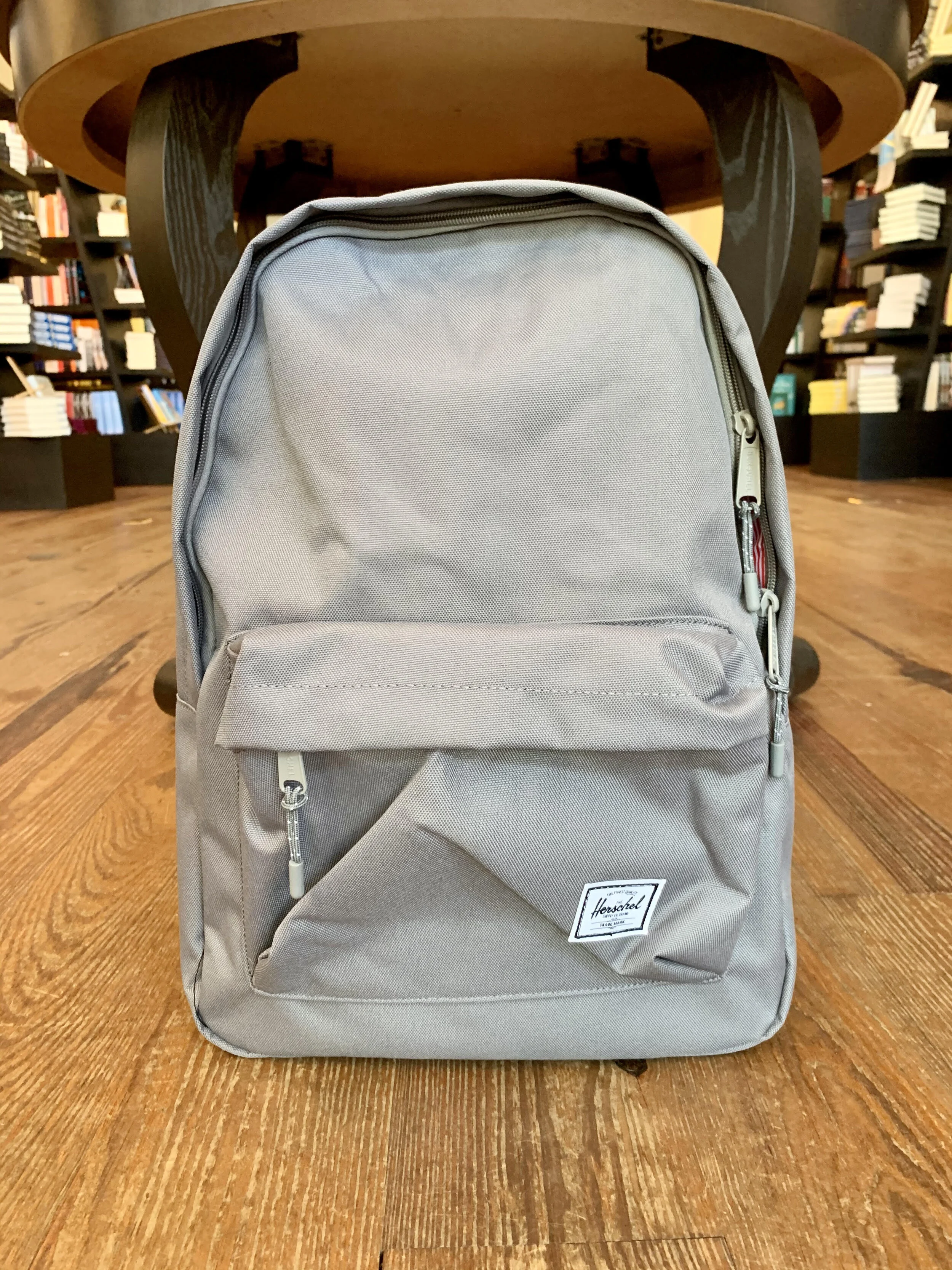 herschel classic backpack grey