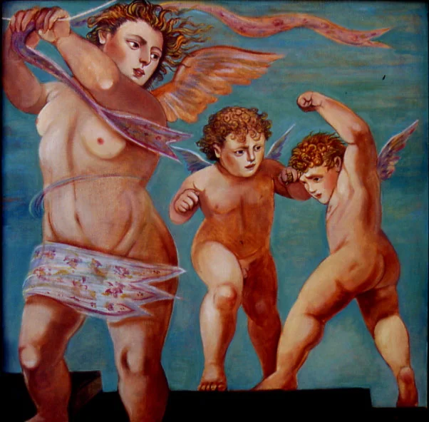 Boys Fighting
